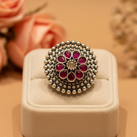Gulika Ring - Zirak Silver