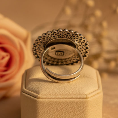 Gulika Ring - Zirak Silver