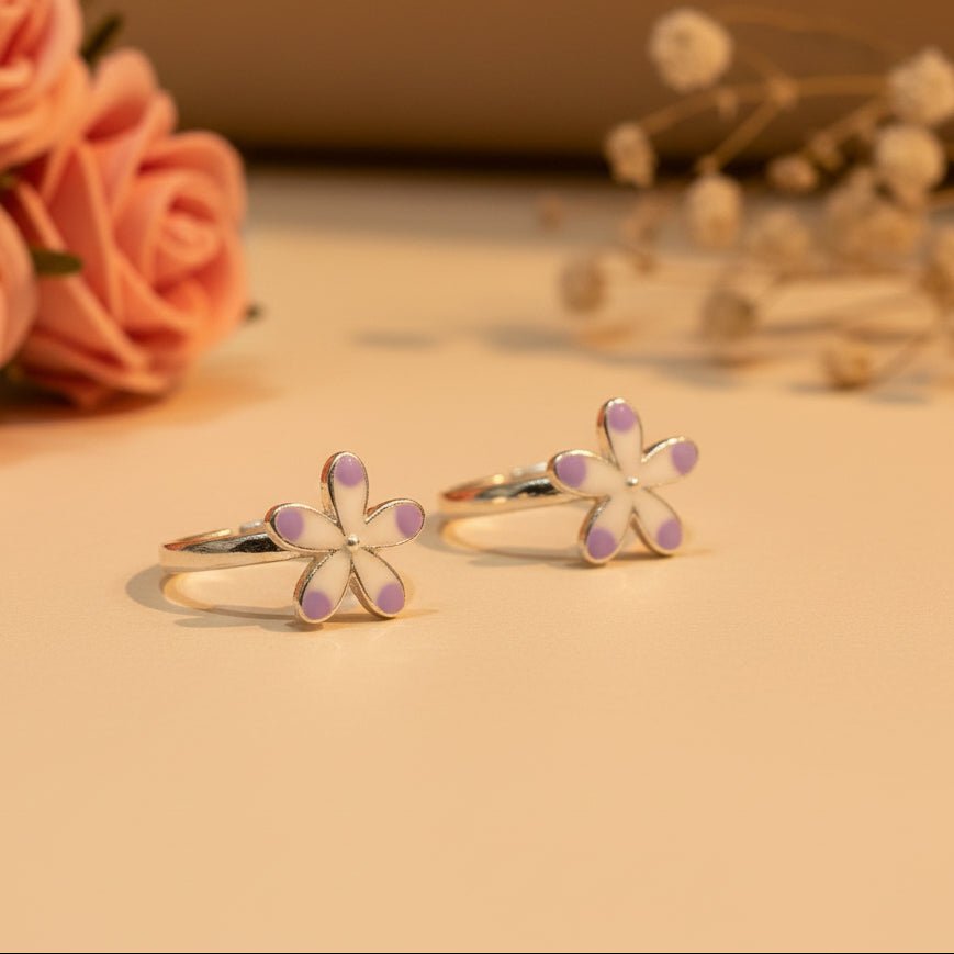 Gulika Toe Ring - Zirak Silver