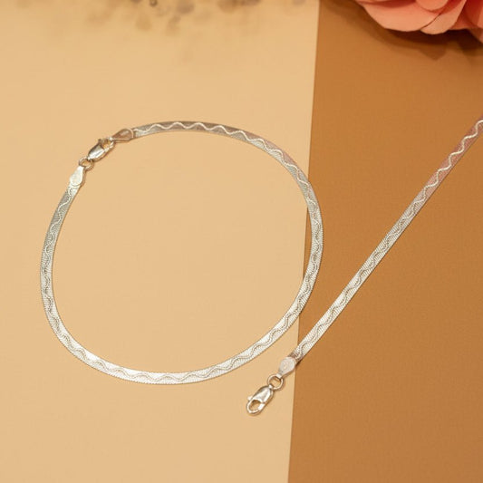Isha Anklet - Zirak Silver