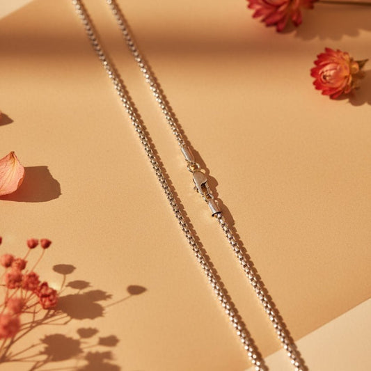 Kadi Silver Rolo Chain - Zirak Silver