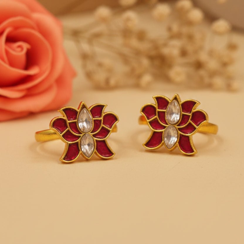 Kamalika Toe Rings - Zirak Silver