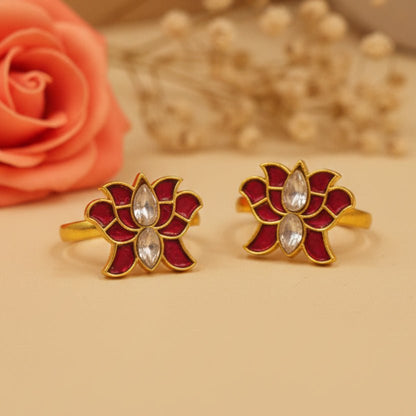 Kamalika Toe Rings - Zirak Silver