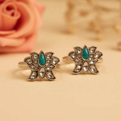 Kamalika Toe Rings - Zirak Silver