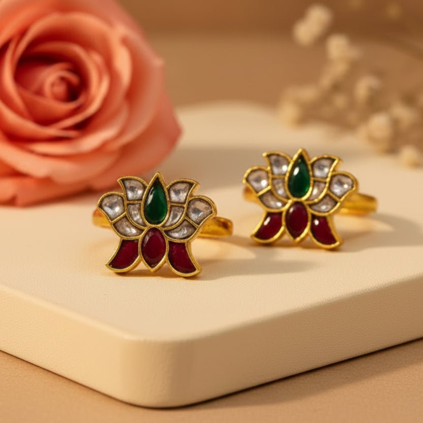 Kamalini Toe Rings - Zirak Silver