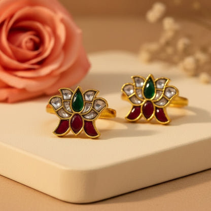 Kamalini Toe Rings - Zirak Silver