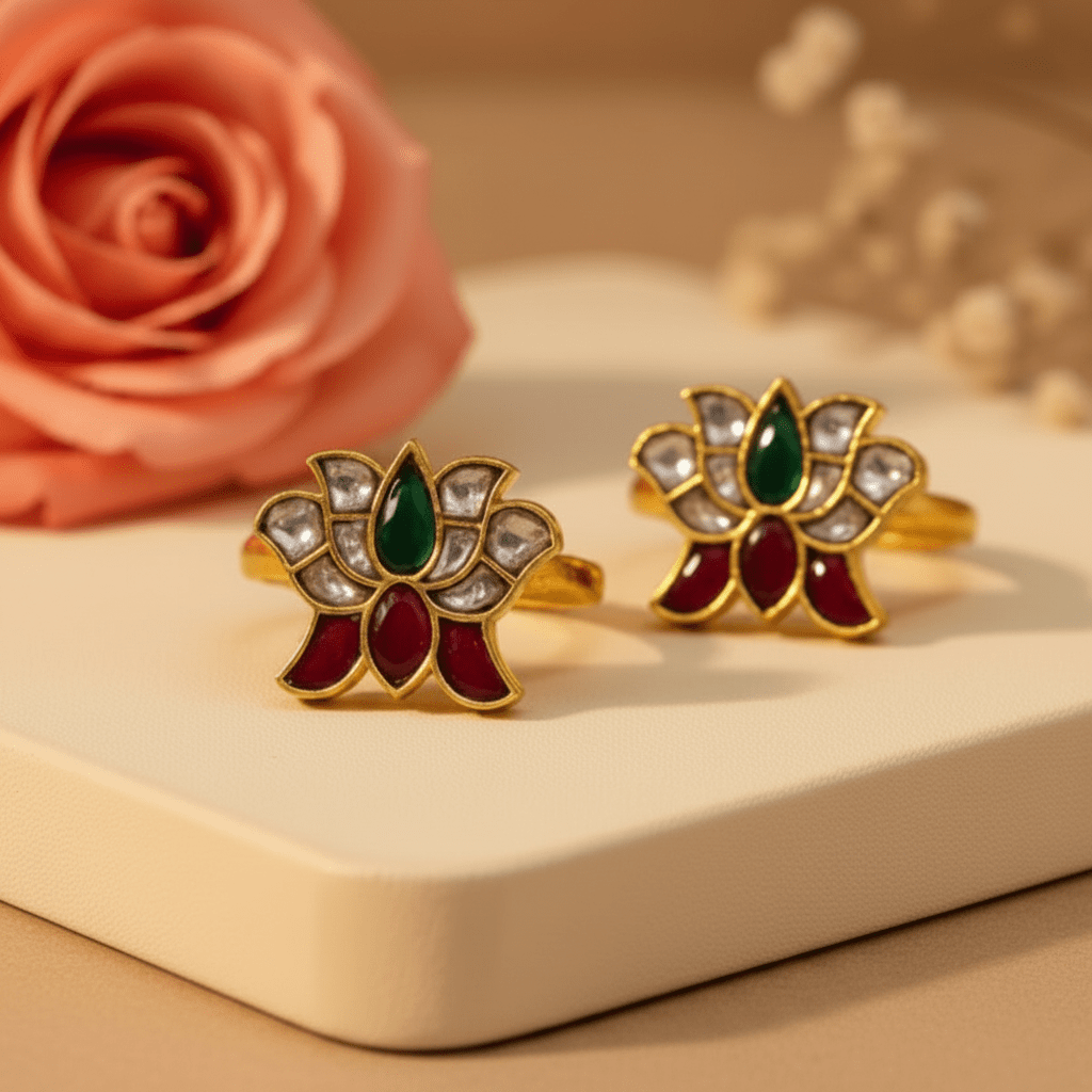Kamalini Toe Rings - Zirak Silver