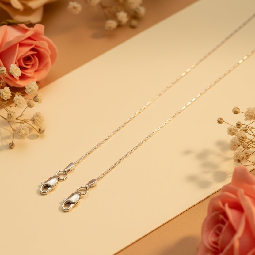 Lehar Anklet - Zirak Silver