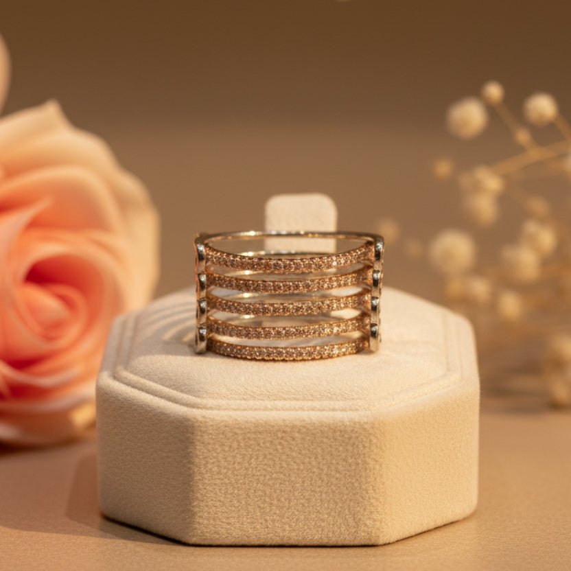 Lehar Silver Ring - Zirak Silver
