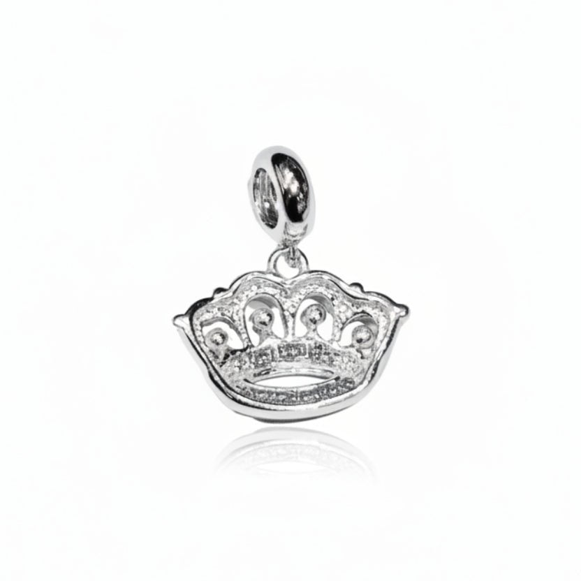 Maharani Crown Charm - Zirak Silver