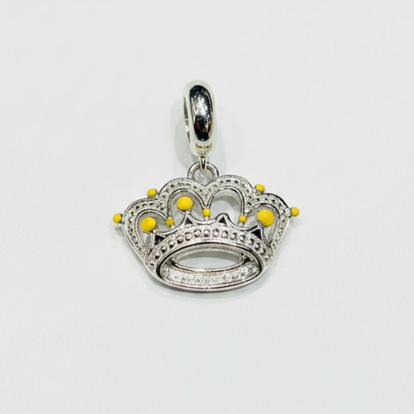 Maharani Crown Charm - Zirak Silver