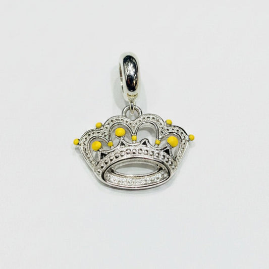 Maharani Crown Charm - Zirak Silver