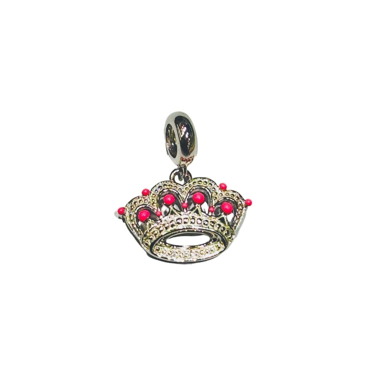 Maharani Crown Charm - Zirak Silver