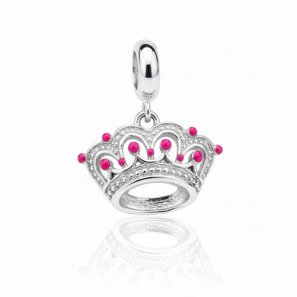 Maharani Crown Charm - Zirak Silver