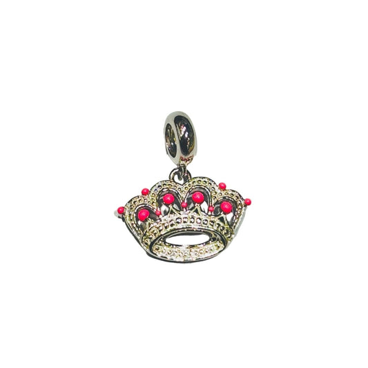Maharani Crown Charm - Zirak Silver