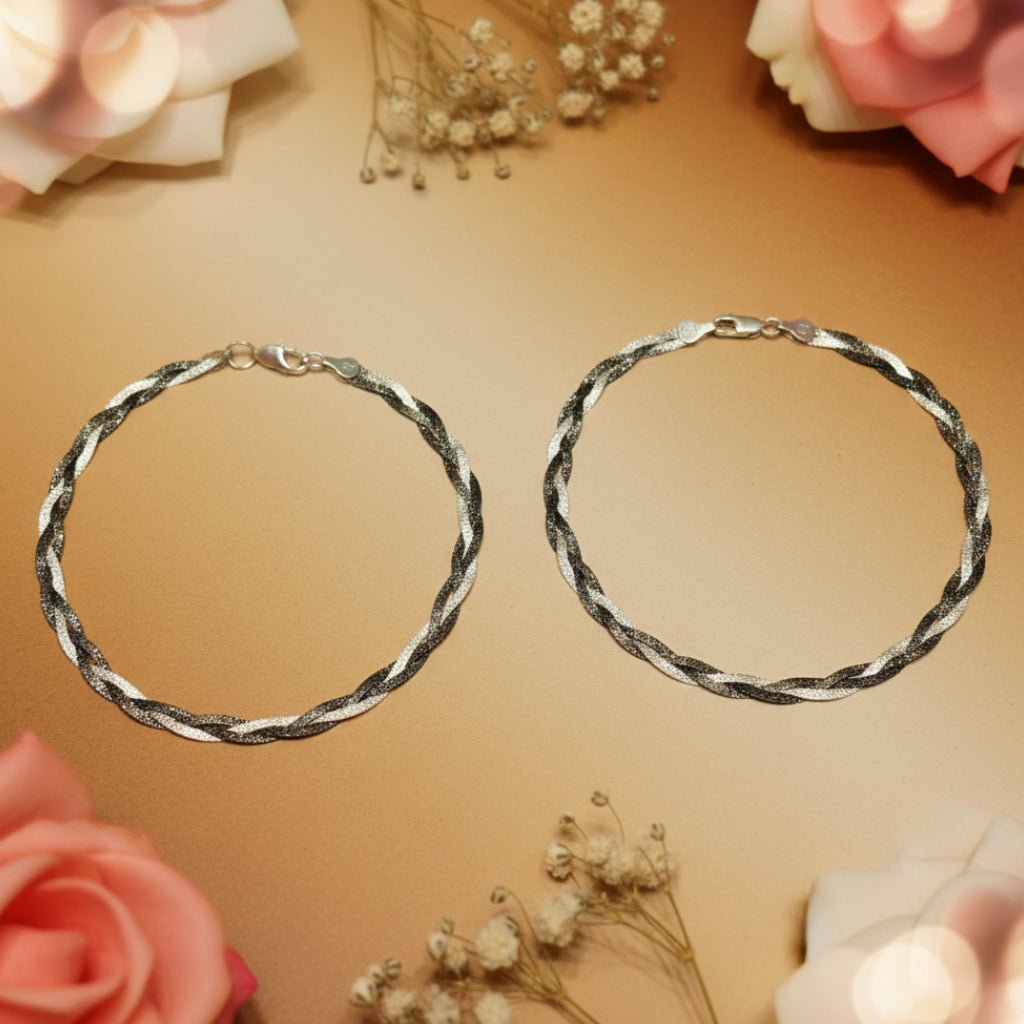 Maher Anklet - Zirak Silver
