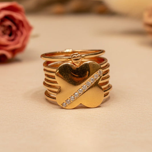 Maya Transforming Ring with Bracelet - Zirak Silver