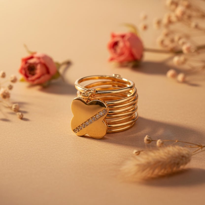 Maya Transforming Ring with Bracelet - Zirak Silver