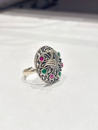 Mayuri Ring - Zirak Silver