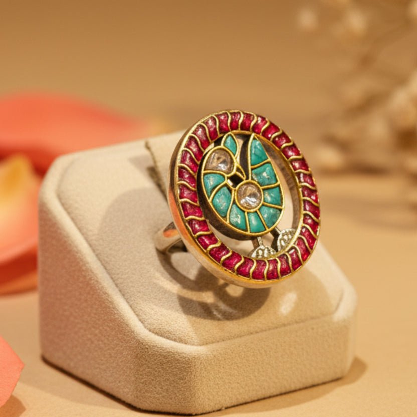 Mayuri Ring - Zirak Silver