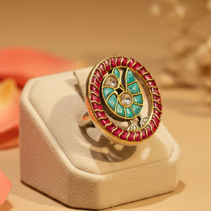 Mayuri Ring - Zirak Silver