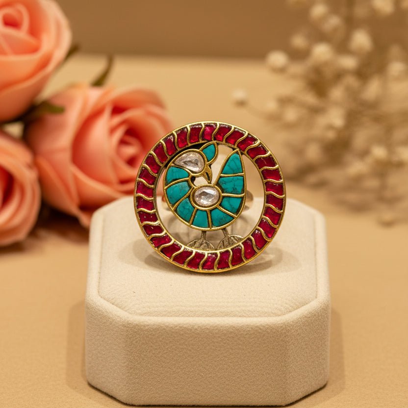 Mayuri Ring - Zirak Silver