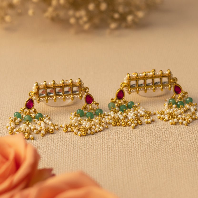 Meera Kundan Pearl Bichiya - Zirak Silver