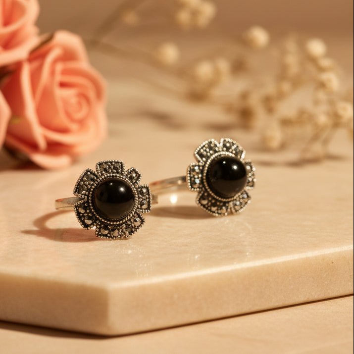 Meera Toe Ring - Zirak Silver