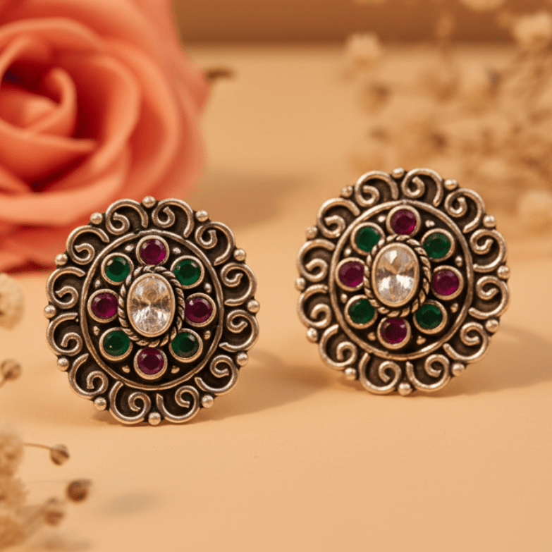 Meera Toe Rings - Zirak Silver