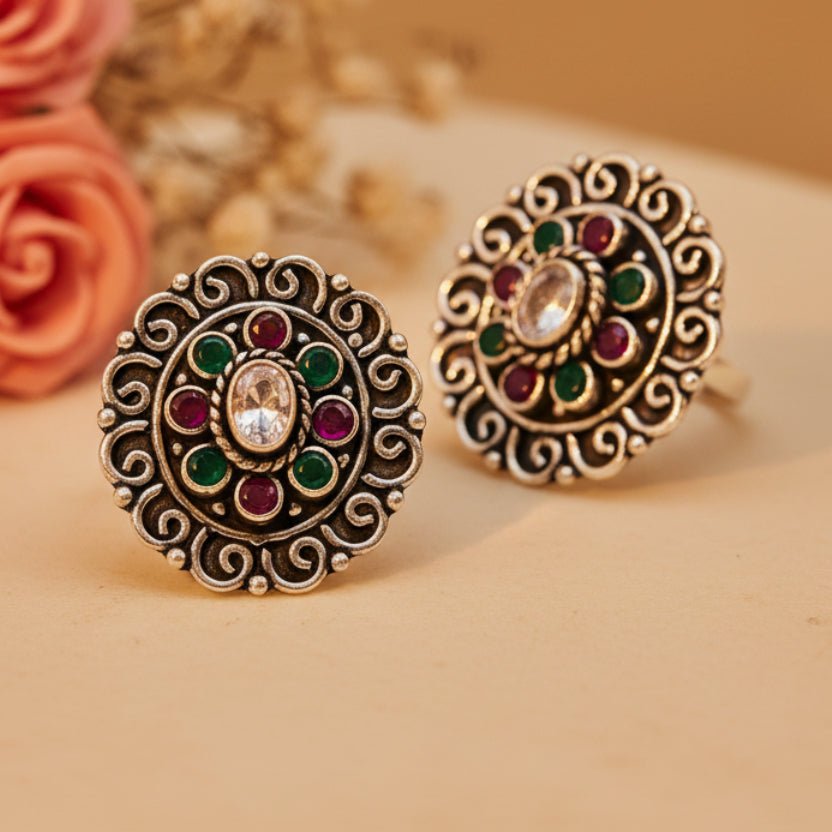 Meera Toe Rings - Zirak Silver