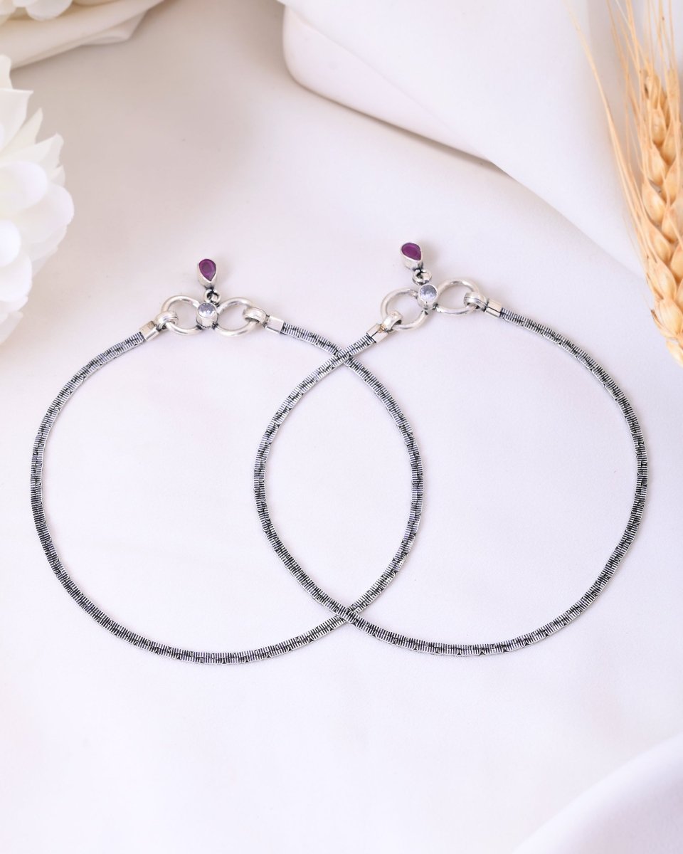 Meher Anklet - Zirak Silver