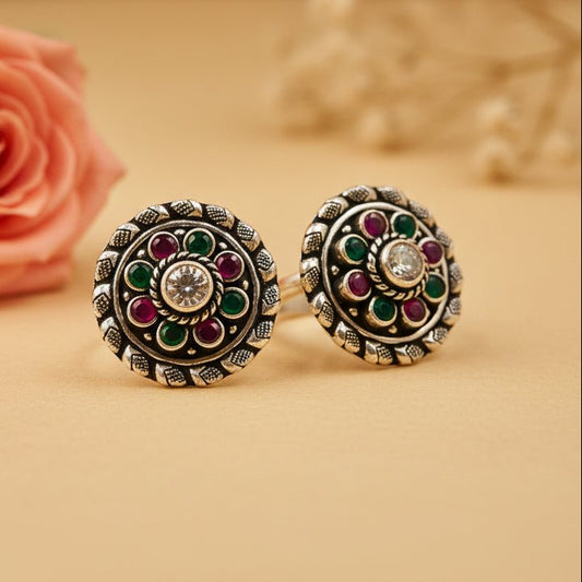 Meher Toe Rings - Zirak Silver
