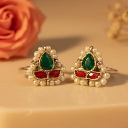 Meher Toe Rings - Zirak Silver
