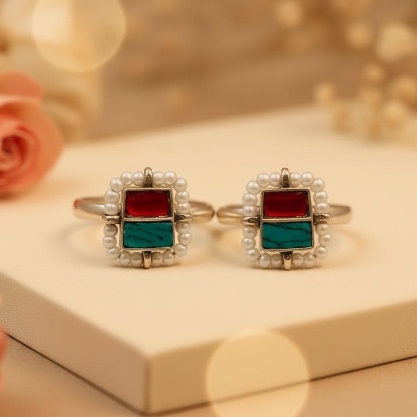 Mehika Toe Rings - Zirak Silver
