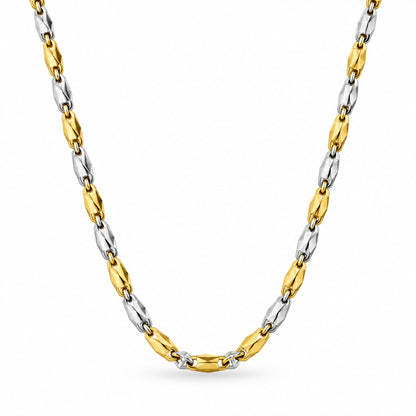 Milan Two-Tone Chain - Zirak Silver