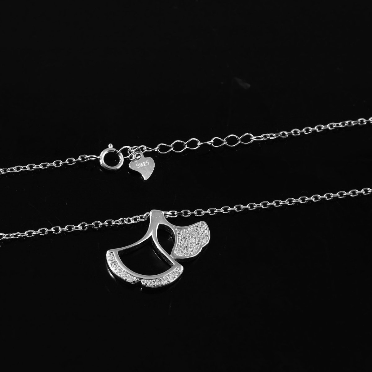 Minimalist Abstract Silver Pendant - Zirak Silver