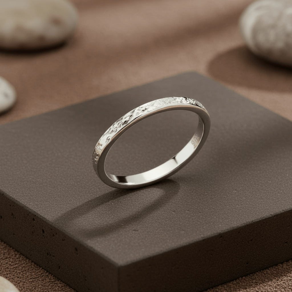 Minimalist Spiral Silver Ring - Zirak Silver