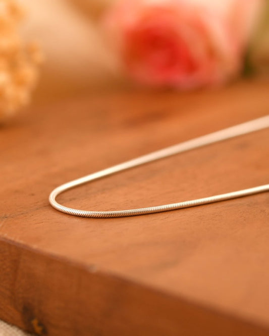 Mira Delicate Silver Snake Chain - Zirak Silver