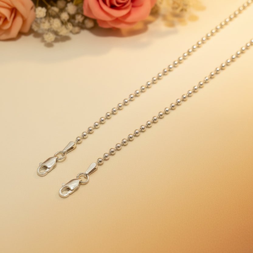 Moti Anklet - Zirak Silver