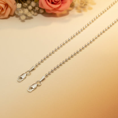 Moti Anklet - Zirak Silver