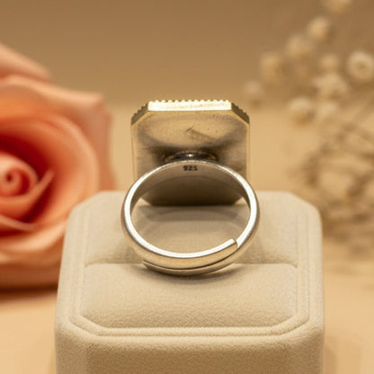 Moti Noor Ring - Zirak Silver