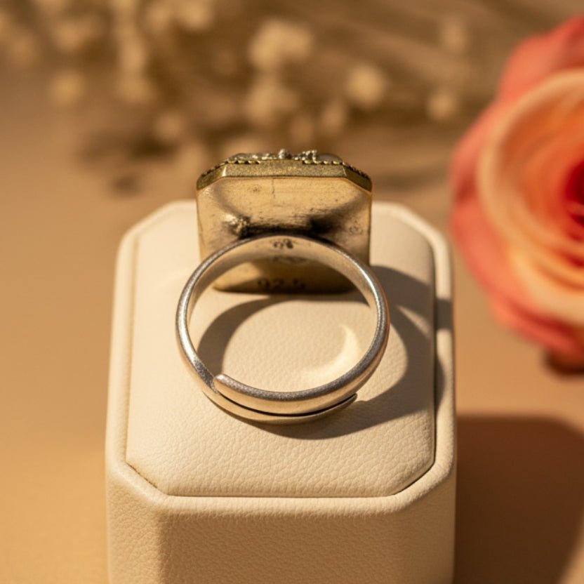 Nayra Ring - Zirak Silver