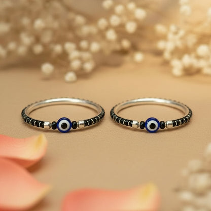 Nazar Raksha Bracelet - Zirak Silver