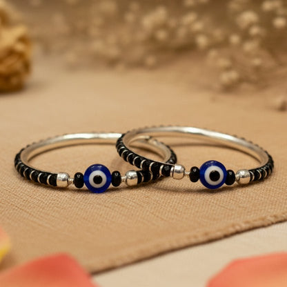 Nazar Raksha Bracelet - Zirak Silver