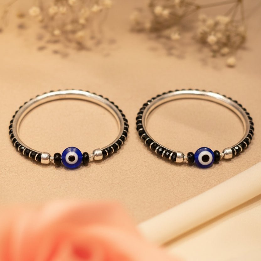 Nazar Raksha Bracelet - Zirak Silver