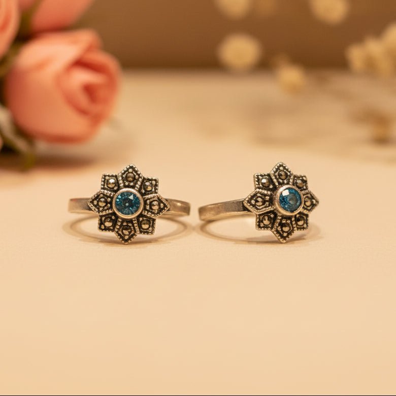 Neel Toe Ring - Zirak Silver