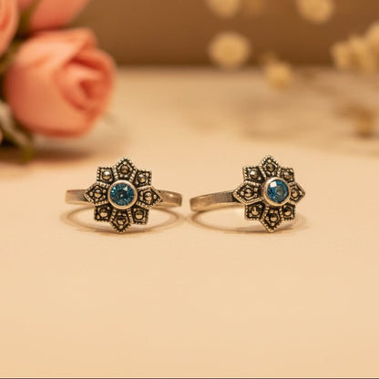 Neel Toe Ring - Zirak Silver