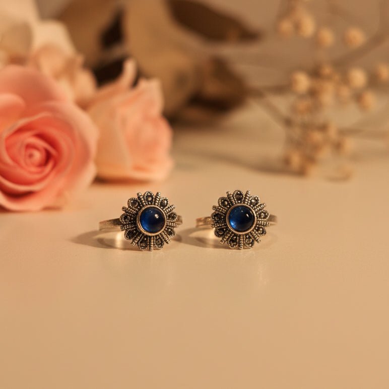 Neelika Toe Ring - Zirak Silver