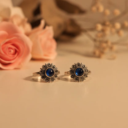Neelika Toe Ring - Zirak Silver