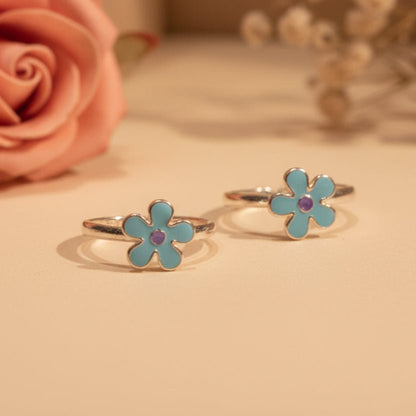 Neelika Toe Ring - Zirak Silver